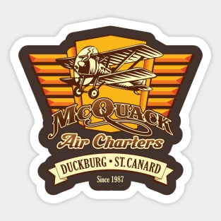 McQuack Air Charters Sticker